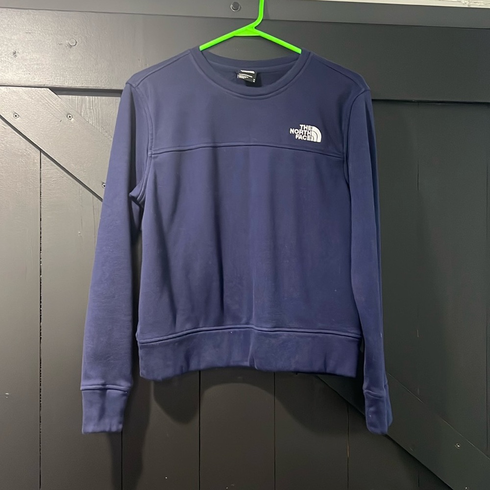 North Face Women’s navy sweatshirt